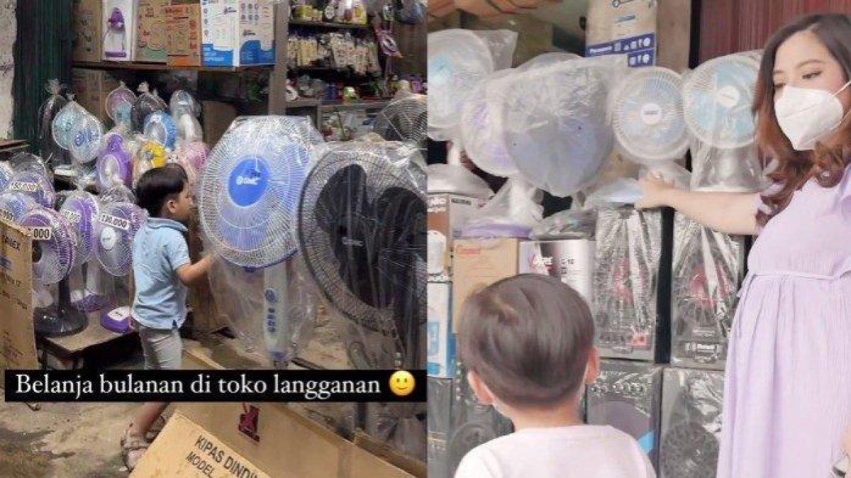 Anak Tasya Kamila miliki lebih dari 50 koleksi kipas angin