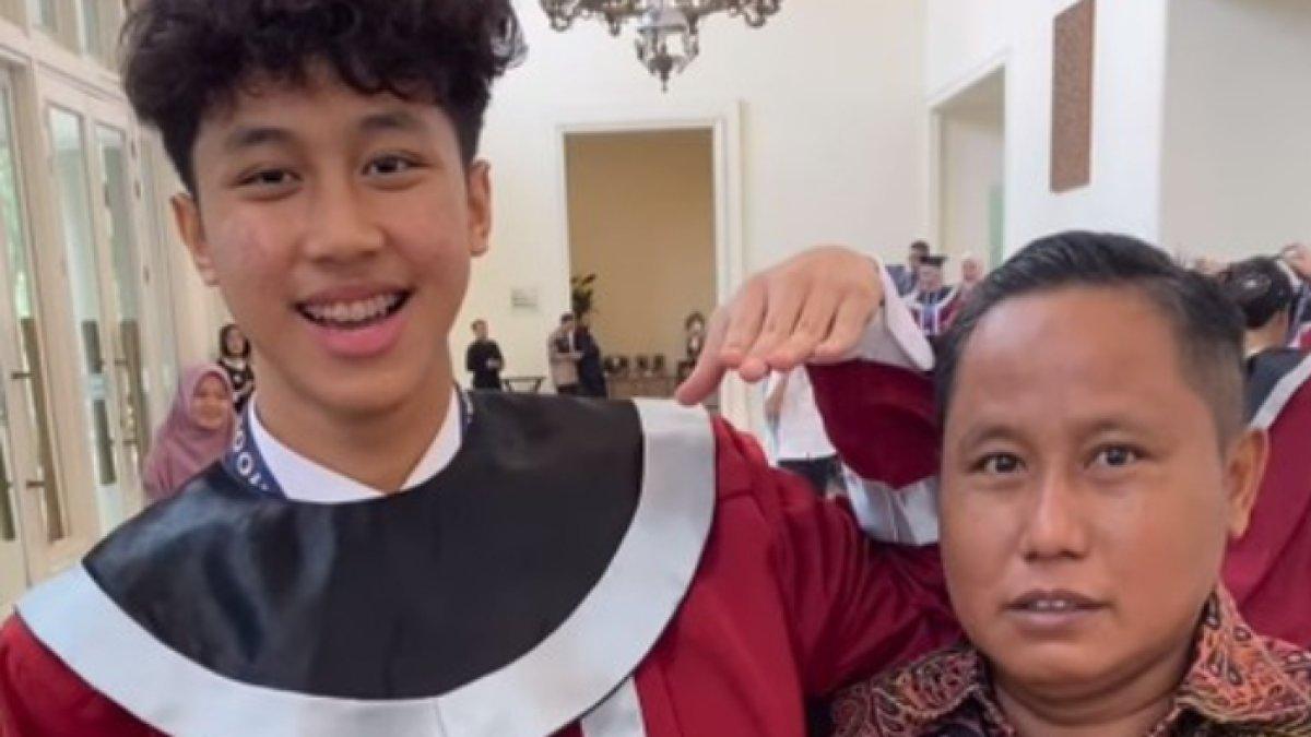 Anak sulung Narji punya wajah tampan