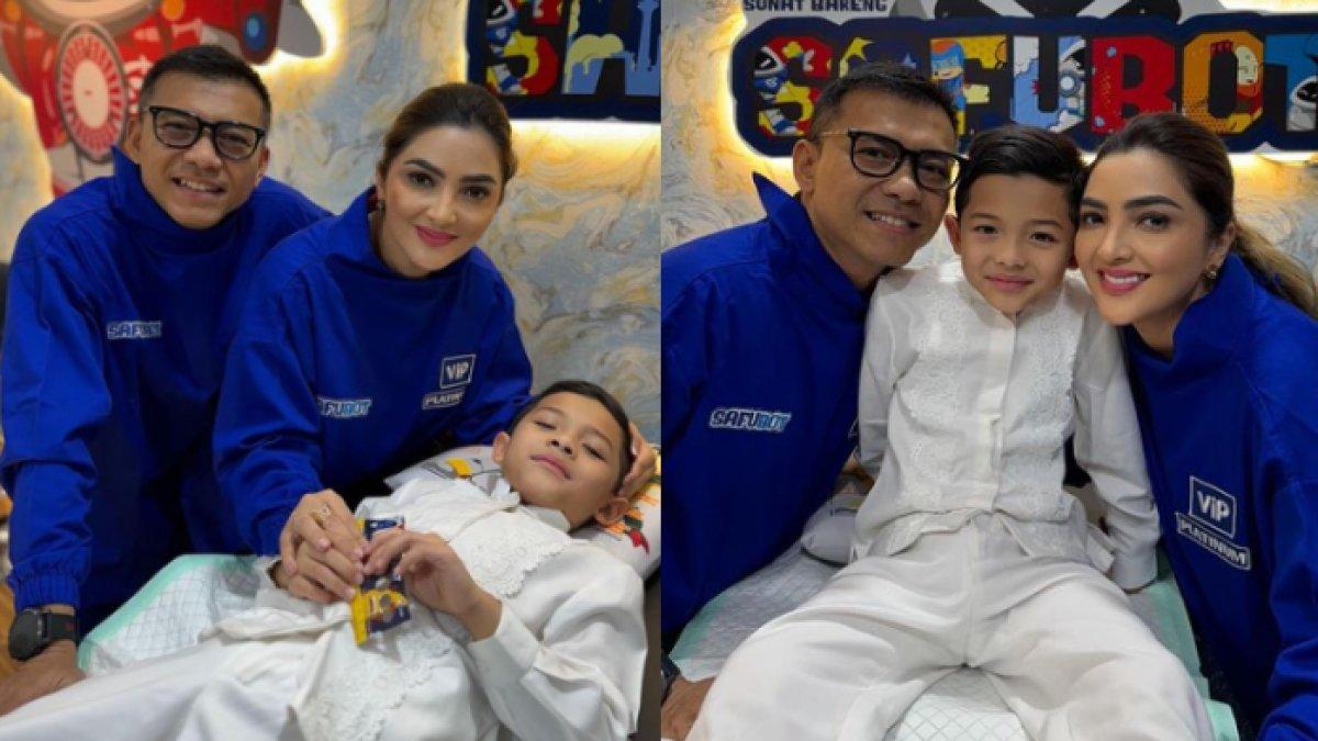 Anang dan Ashanty setia mendampingi Arsya