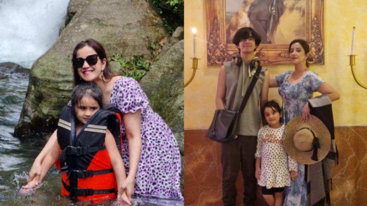 Andi Soraya berlibur bersama anak-anaknya ke wisata alam maupun tempat-tempat rekreasi.