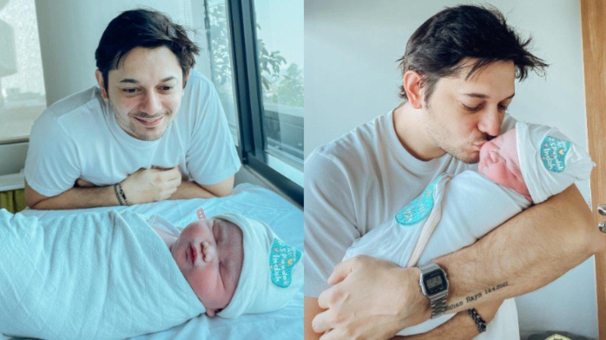 Andrew Andika adzani dan gendong anak