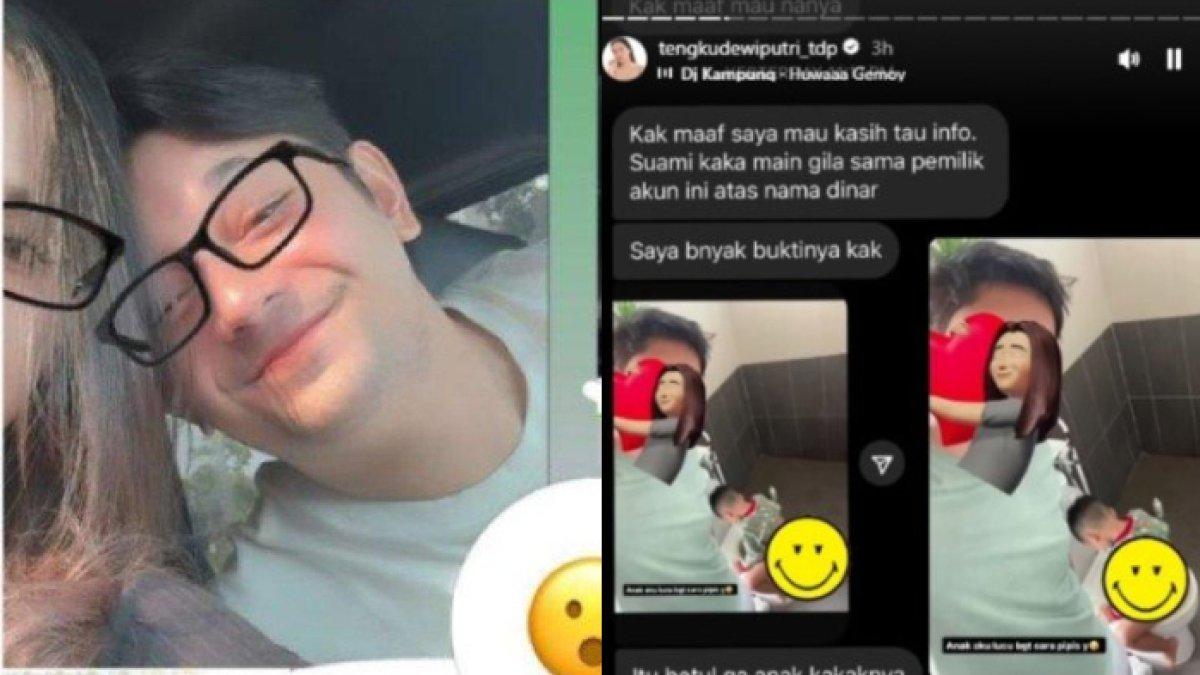 Andrew Andika bawa anak temui selingkuhan