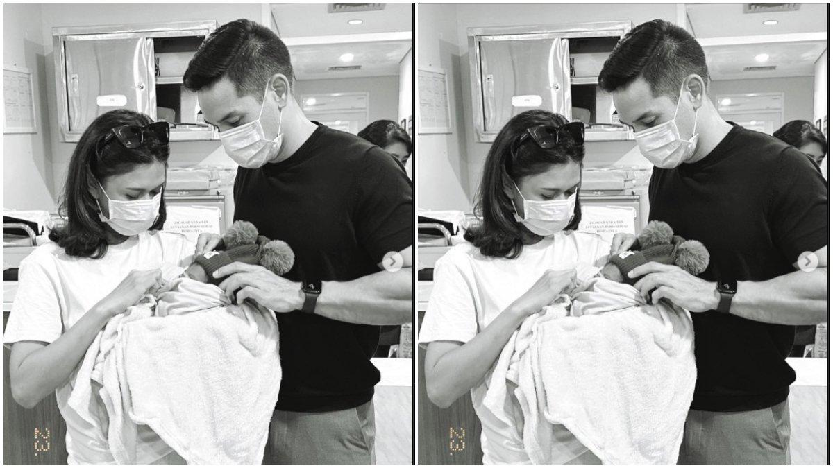 NANA TEMUKAN BAYI - Andrew White dan Nana Mirdad membagikan momen perpisahan mereka dengan bayi yang belum lama ini ditemukan oleh ART.