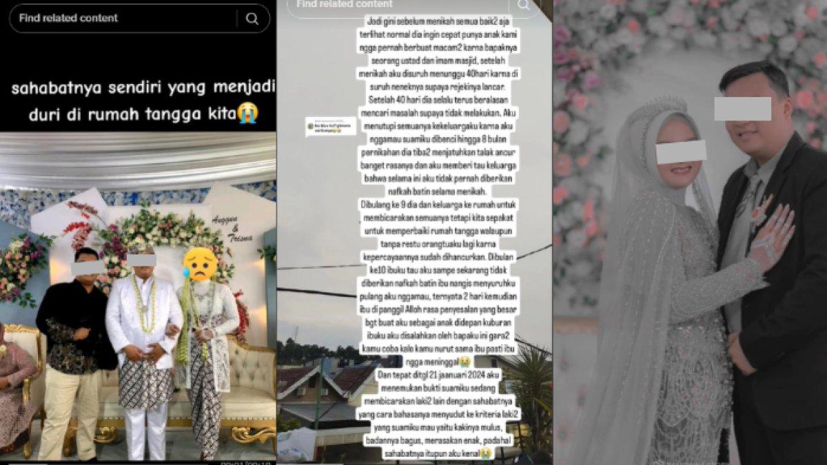Curhatan Anggun Rachma yang suaminya penyuka sesama jenis.