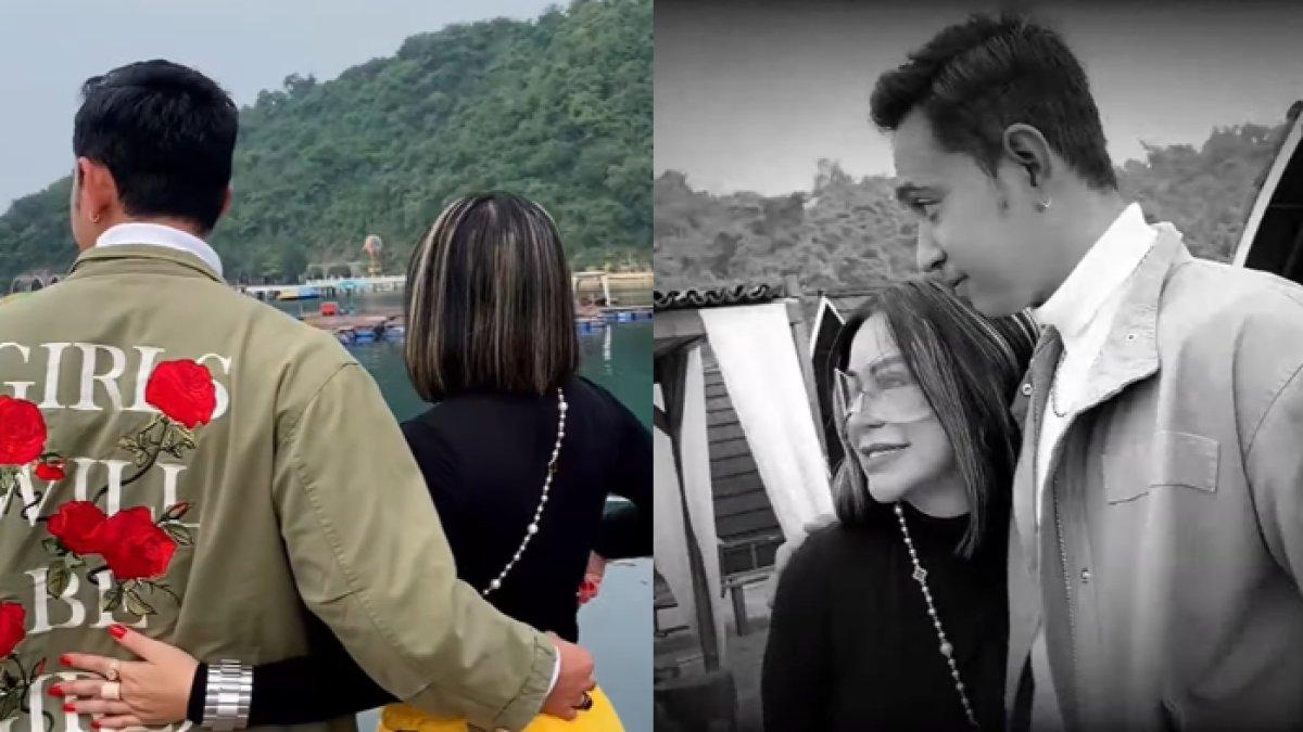 Anisa dan Edwin tak canggung untuk beradegan mesra.