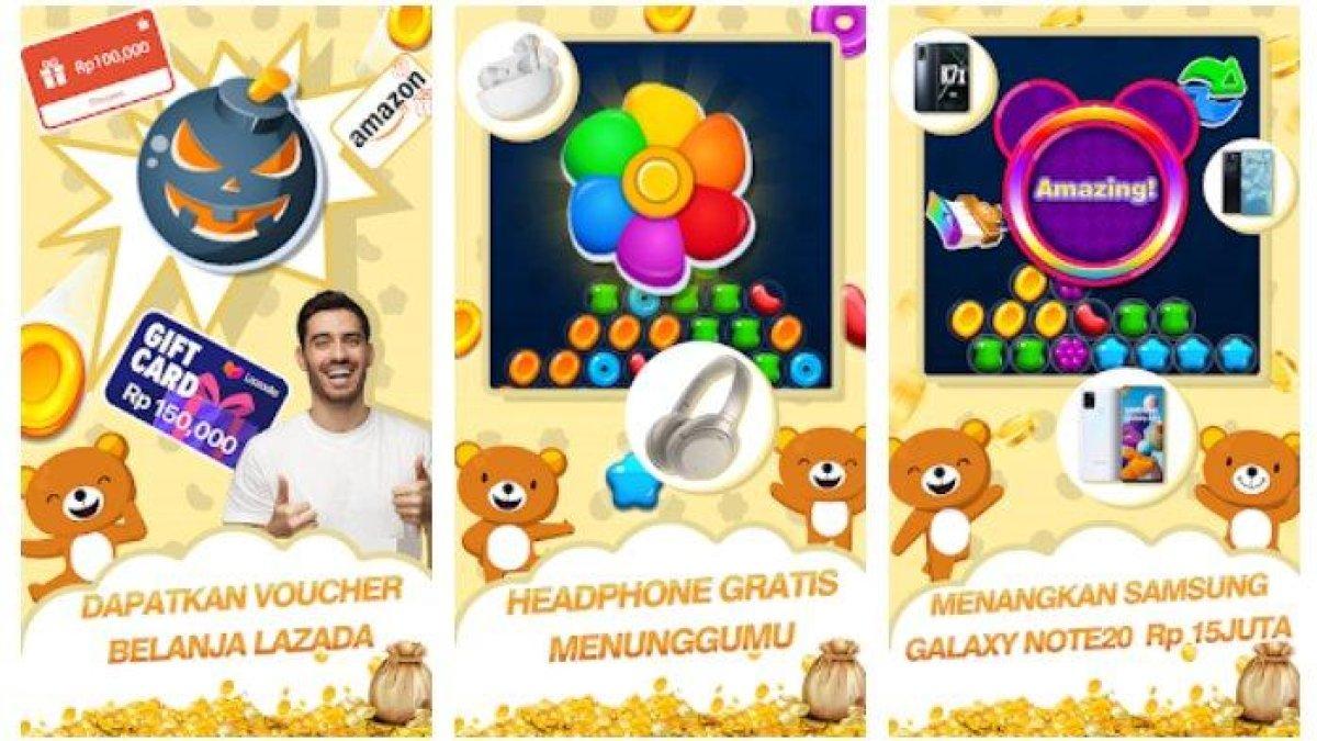 Aplikasi Penghasil Uang Candy Kaboom Tersedia Secara Gratis di Google Play Store