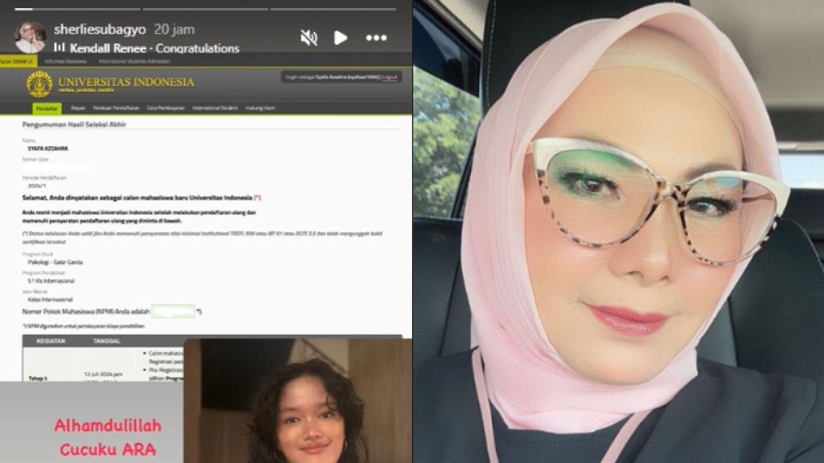 Ara diterima di program studi Psikologi UI