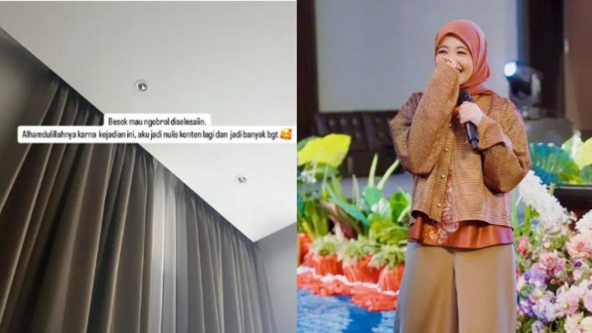 Arafah Rianti menyebut permasalahan tersebut akan dibicarakan secara baik-baik
