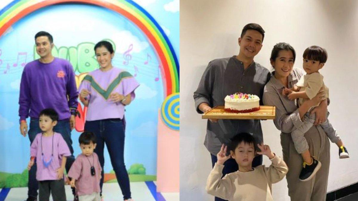 Ardina Rasti saat habiskan waktu bersama suami dan anak-anaknya