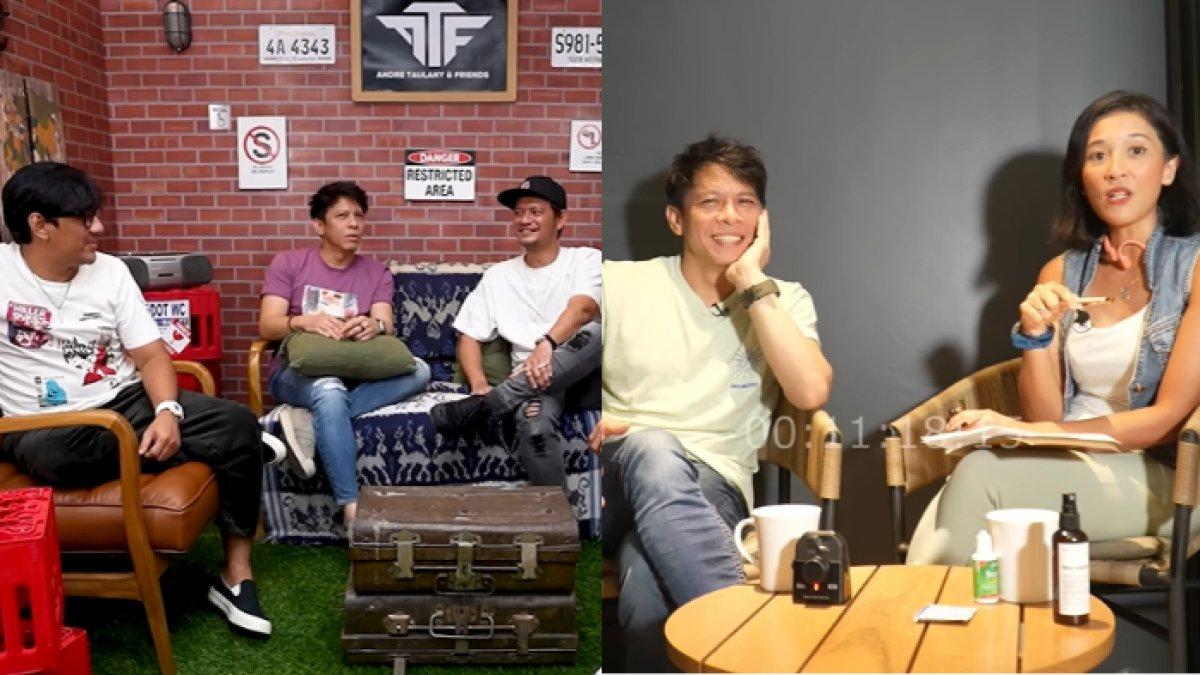 Ariel NOAH terlihat menjadi bintang tamu di beberapa podcast maupun kanal YouTube.
