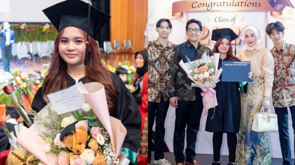 Arlova lulus SD pada 8 Juni 2023