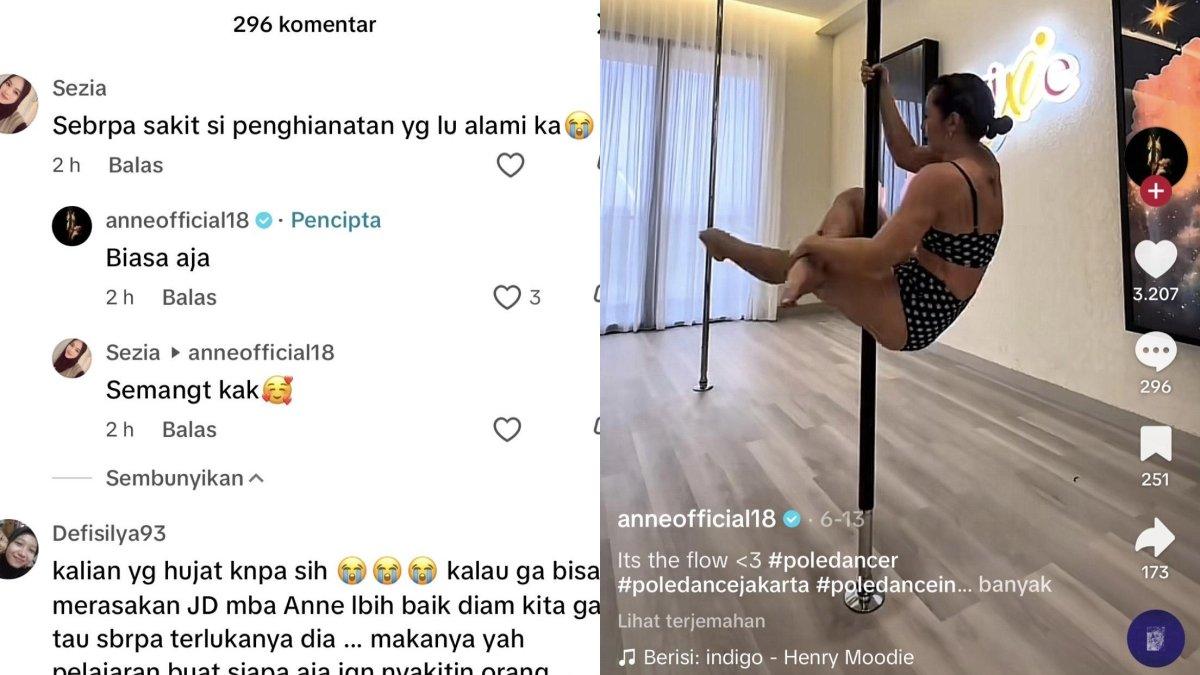 JAWABAN TAK TERDUGA - Artis Putri Anne respon komentar netizen yang bertanya sesakit apa dirinya dikhianati Arya Saloka, dicapture (27/6/2025). 