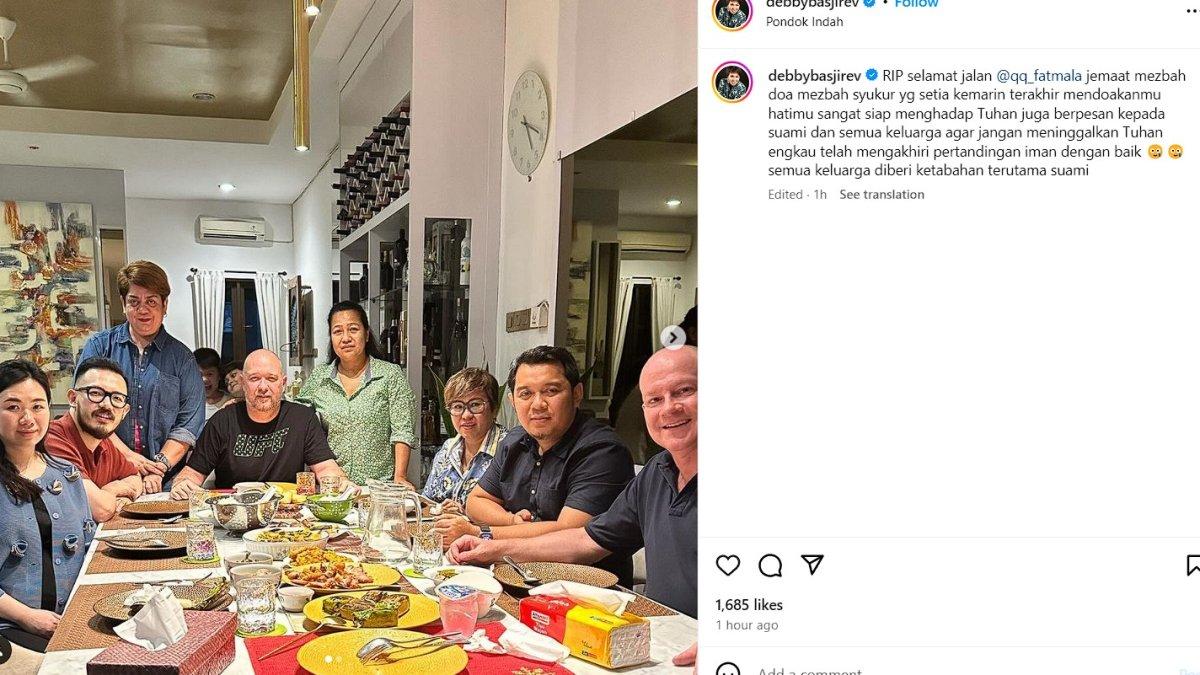 Artis senior Kiki Fatmala dikabarkan meninggal dunia