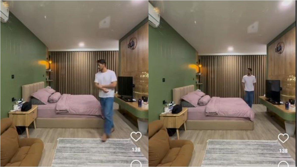 KAMAR ARYA SALOKA USAI DUDA - Arya Saloka tampak seorang diri di kamar, sesuai dengan statusnya kini sebagai duda setelah bercerai dari Putri Anne.