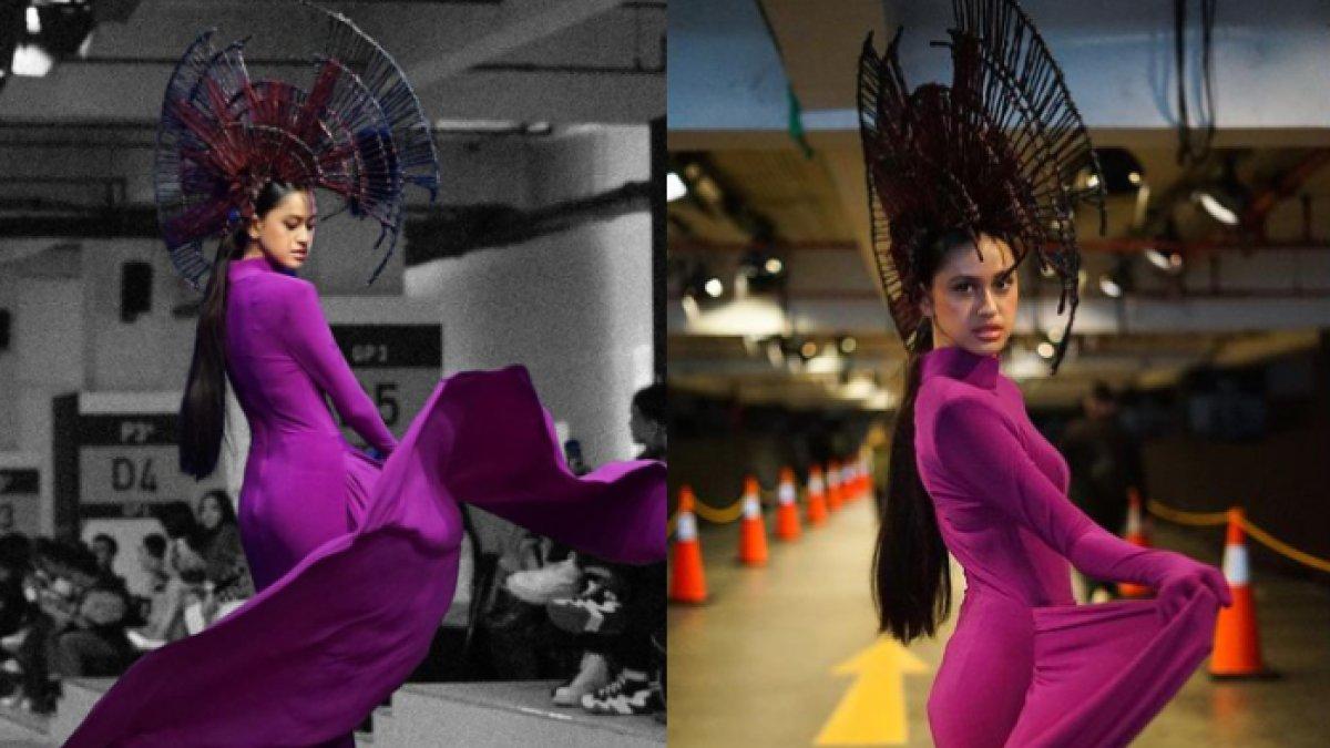 Asila Maisa coba jadi model catwalk