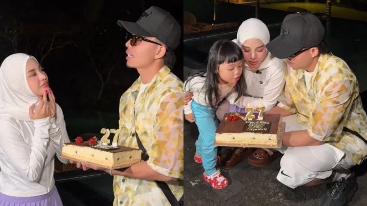 ULANG TAHUN AUREL HERMANSYAH - Kebahagiaan tengah menyelimuti Aurel Hermansyah yang baru saja merayakan ulang tahunnya ke-27.