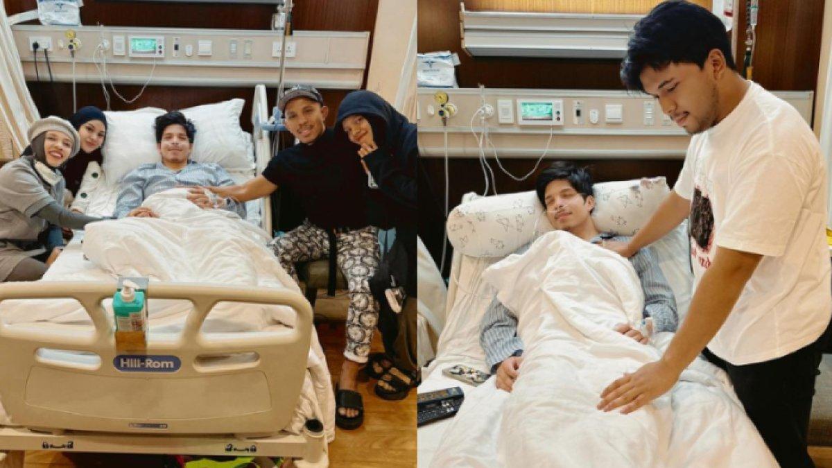 Atta Halilintar dijenguk ayah, ibu, dan adik-adiknya.