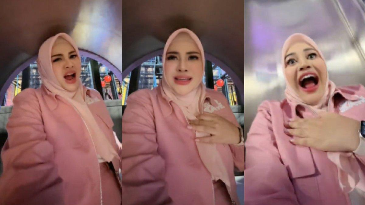 Aurel mengunggah sebuah video soal haters ke TikTok