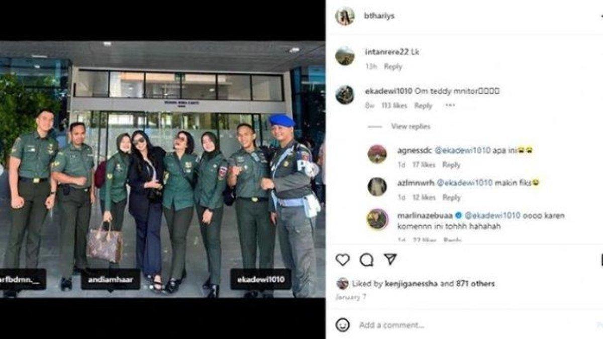 Awal isu kedekatan Mayor Teddy dengan Bthari Ayeisha