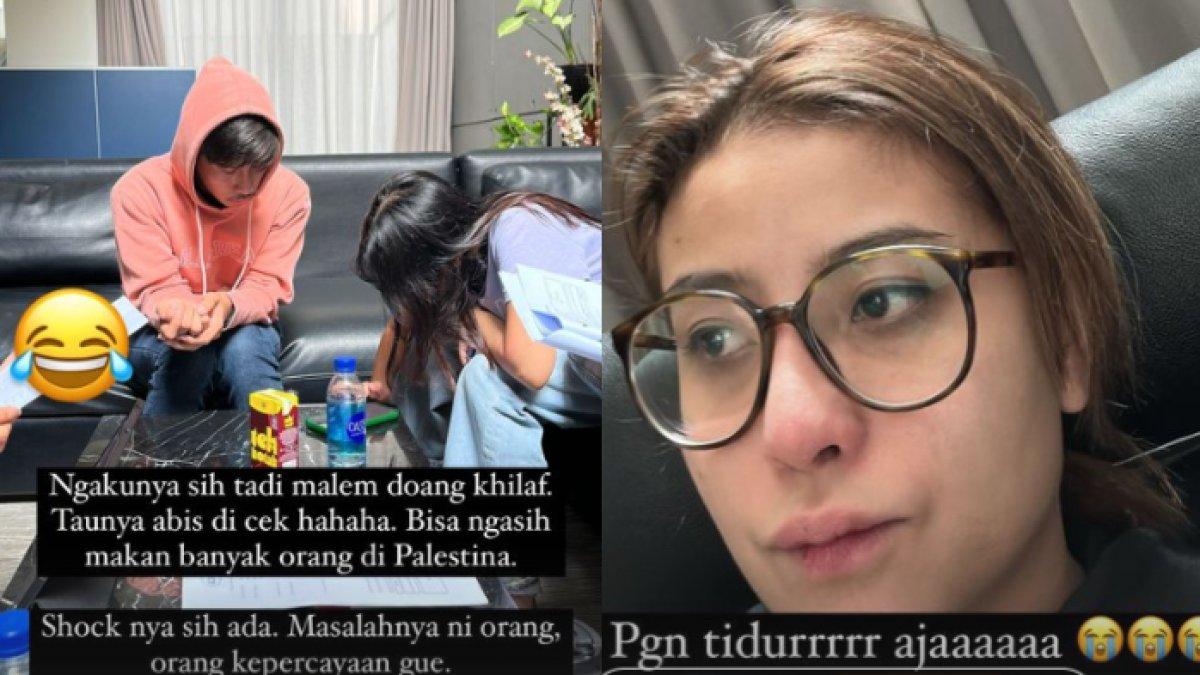 Awkarin menceritakan asisten pribadinya diam-diam menggasak uangnya via ATM