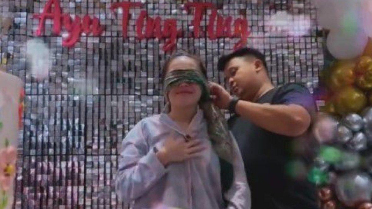 Ayu Ting Ting dapat kejutan ulang tahun