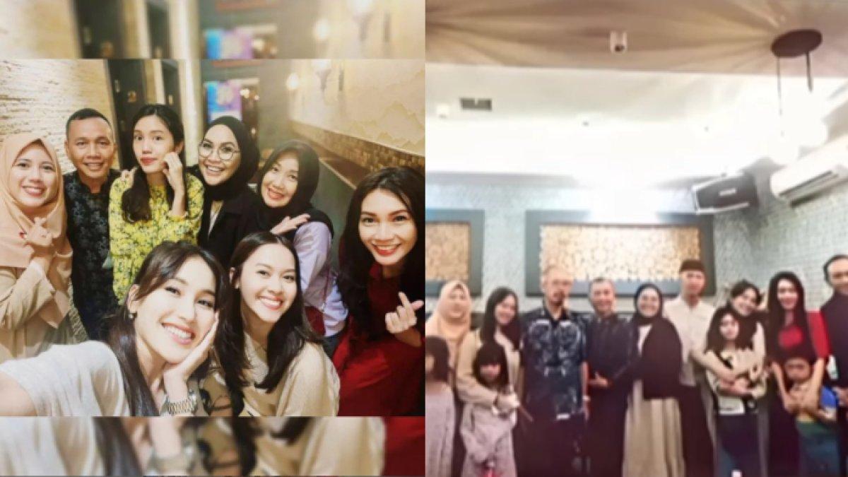 Ayu Ting Ting sempat foto bersama saudara perempuan Fardhana.
