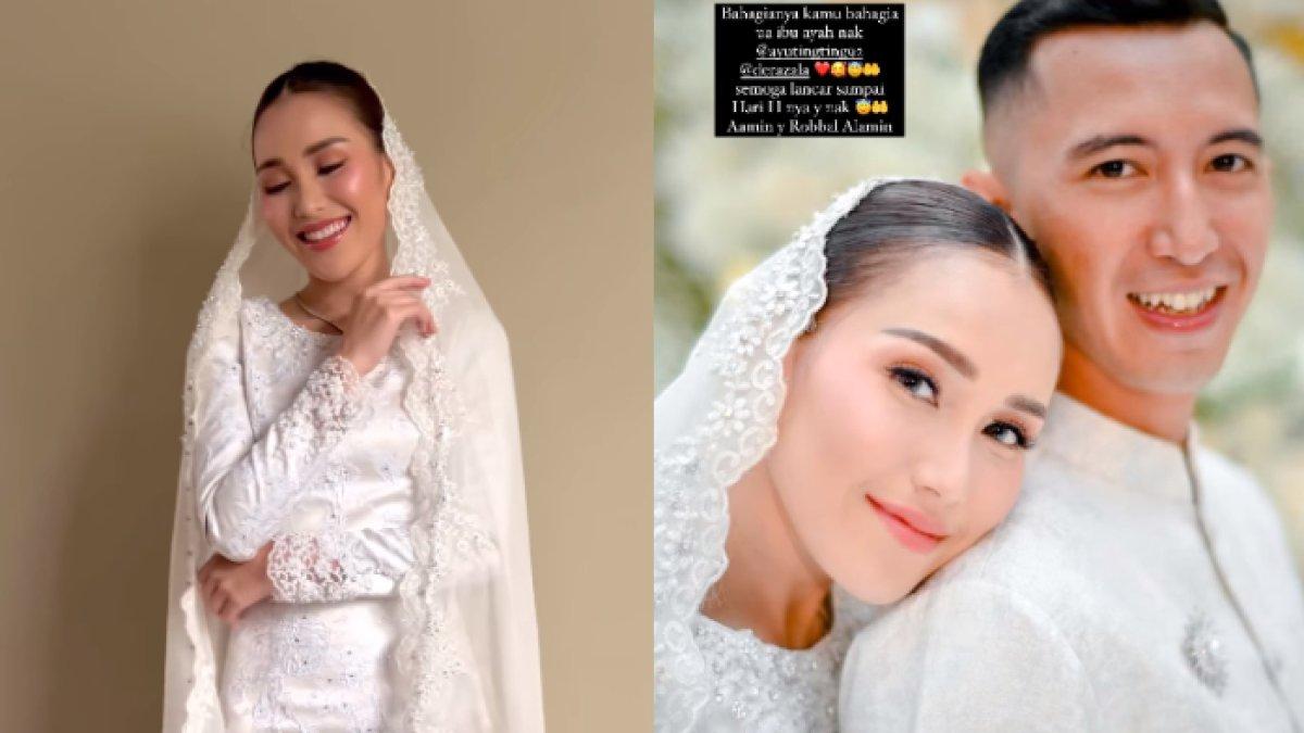Ayu memilih konsep make up yang soft