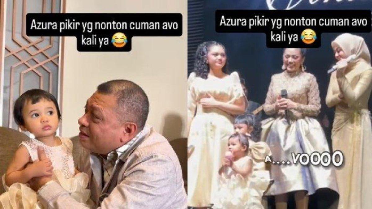 LEBIH PILIH RAUL - Azura pilih Raul Lemos ketimbang Atta Halilintar dicapture Senin (23/6/2025).