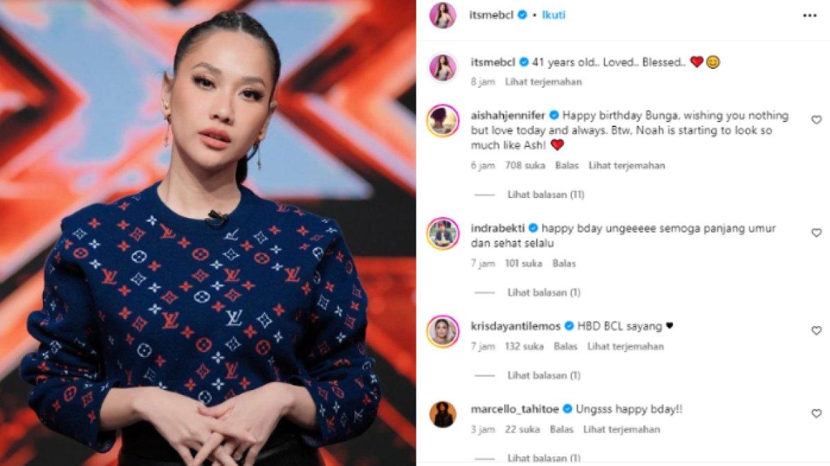 BCL dibanjiri ucapan selamat ultah dari rekan sesama artis.