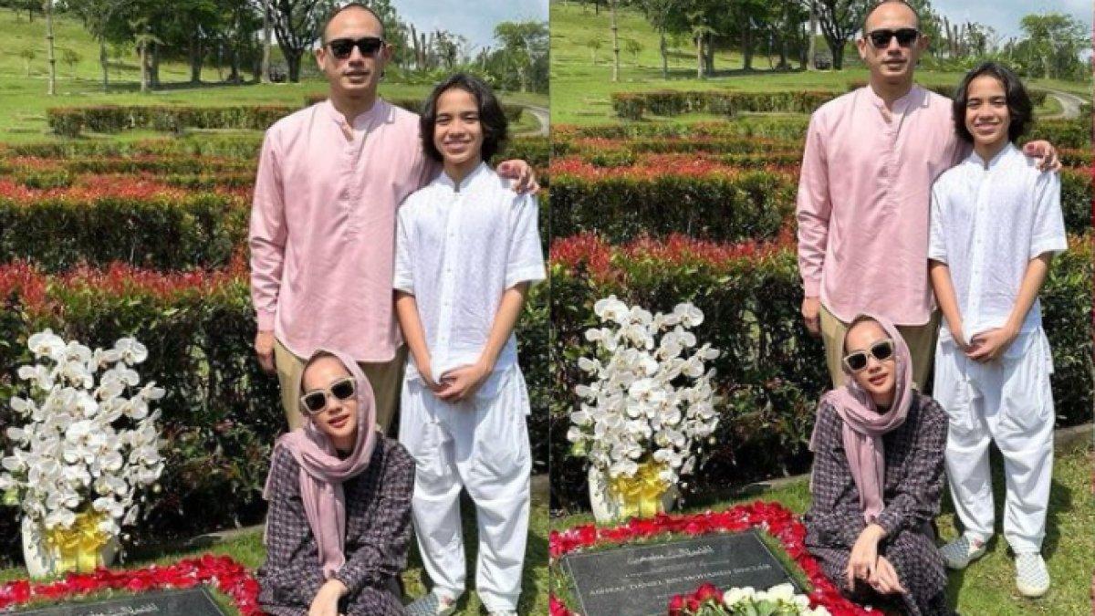 BCL foto bersama anak dan suaminya, Tiko Aryawardhana
