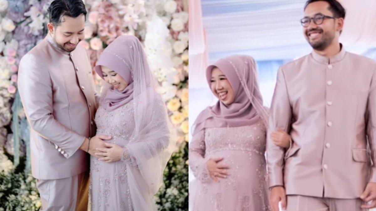 Baby bump Kiky Saputri dikehamilan anak pertamanya.