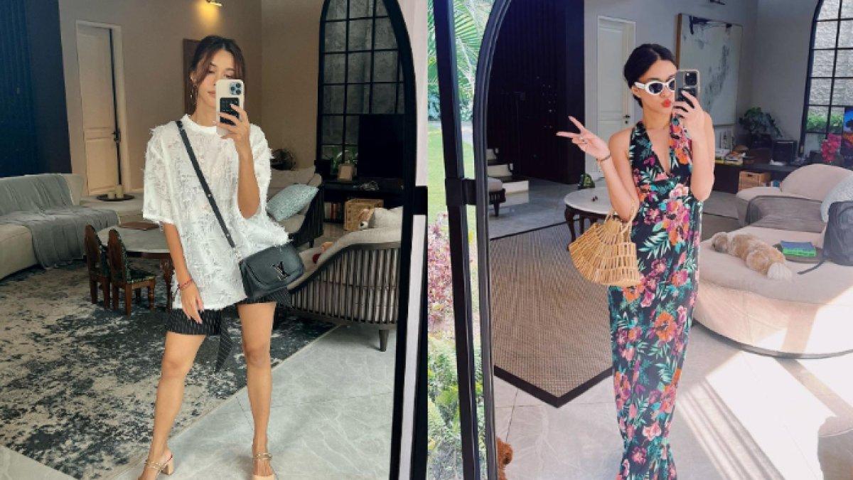 Bagian dalam rumah Nana Mirdad yang luas dan estetik