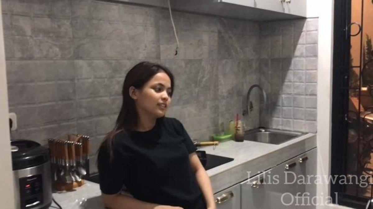 Bagian dapur rumah Putri Isnari