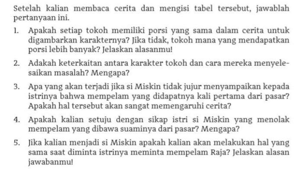 Berikut kunci jawaban Bahasa Indonesia kelas 10 halaman 63 Kurikulum Merdeka.