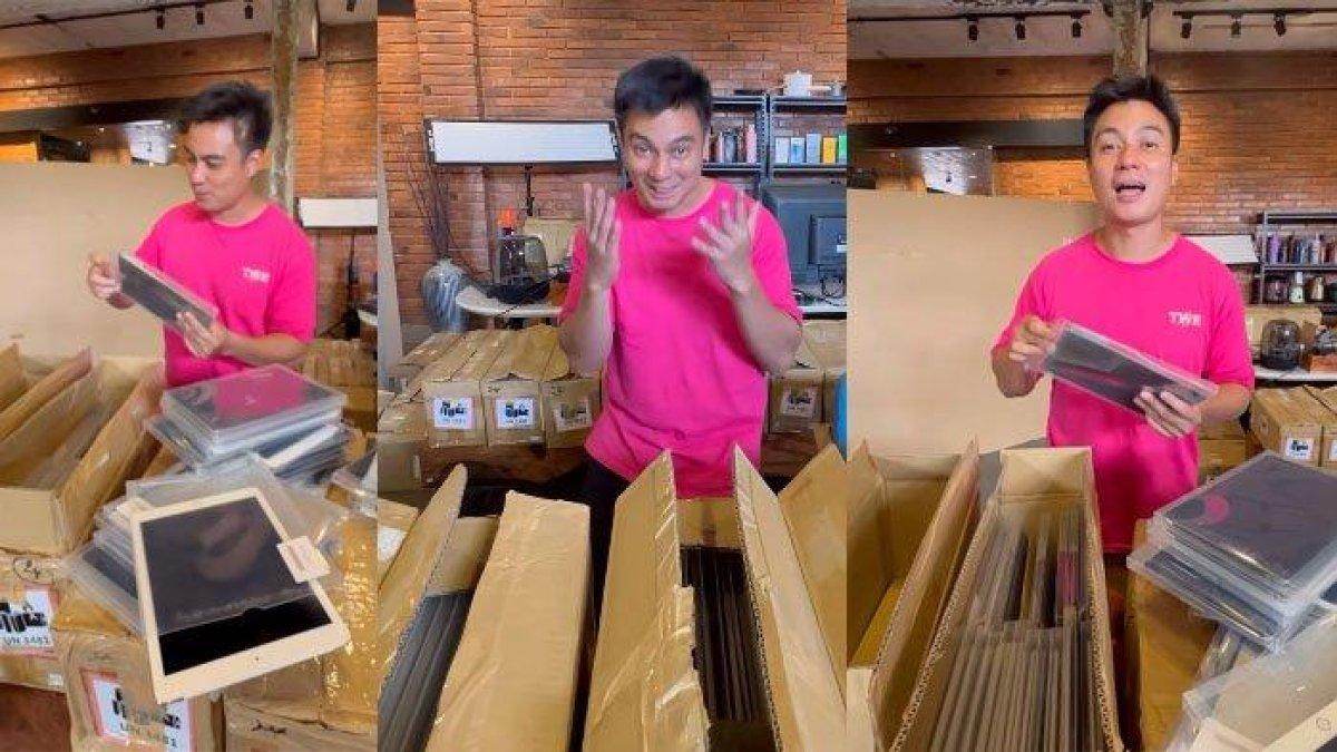 Baim Wong obral iPad hingga menyentuh harga Rp1 juta per unit.