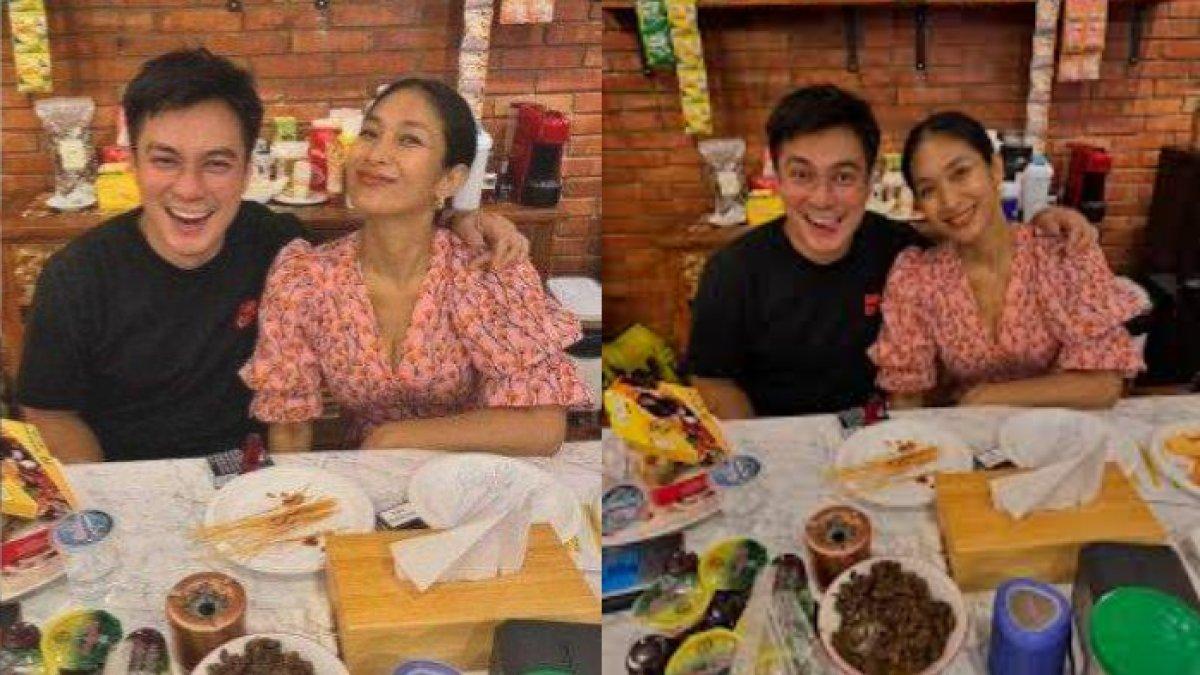 Baim Wong rangkul Happy Salma di tengah proses cerai dengan Paula Verhoeven