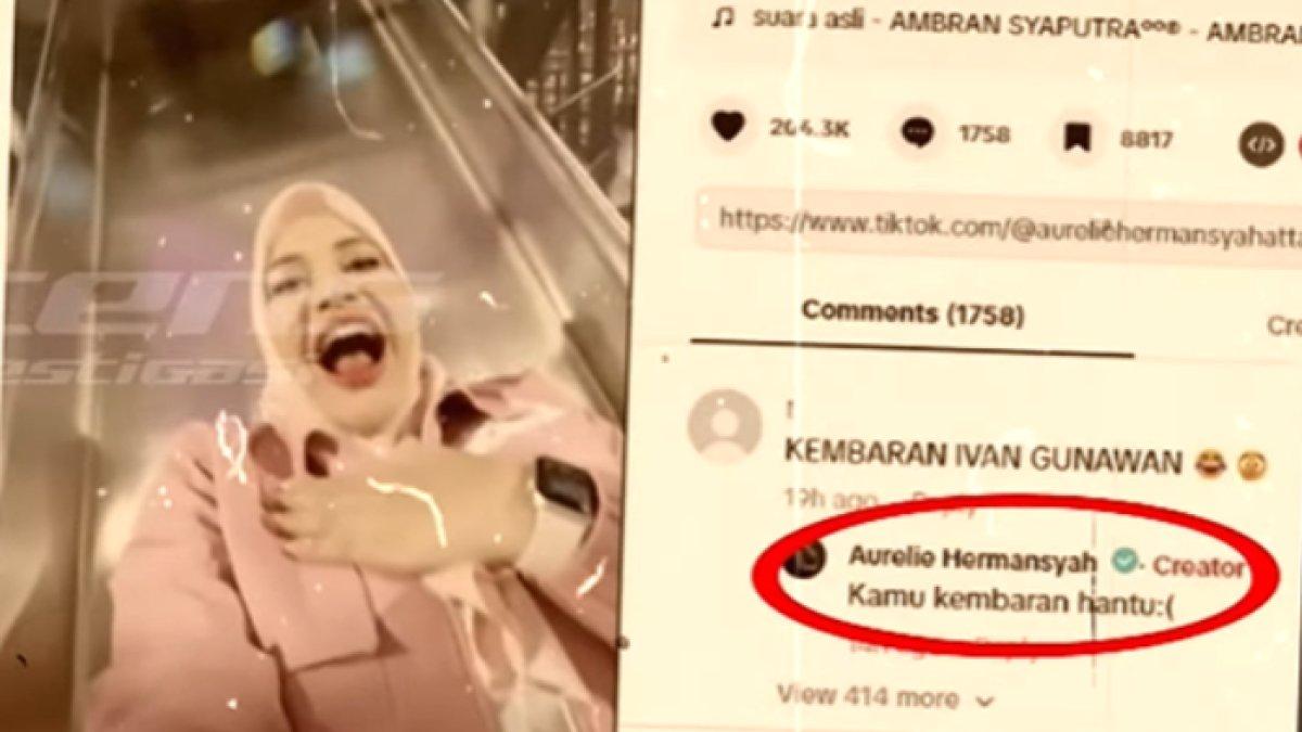 Balasan Aurel ketika disebut mirip Igun