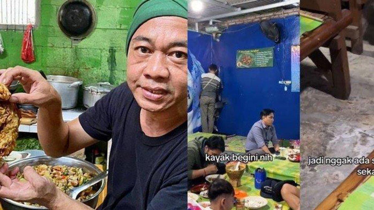 Bang Madun, pemilik Warung Oseng Nyak Kopsah