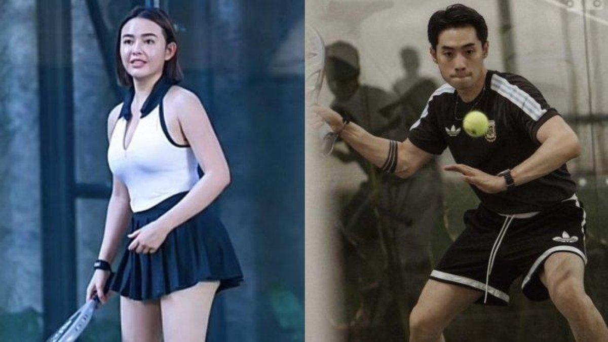 SOSOK JORDAN VINCENT - Banyak netizen yang berharap Jordan segera mengajak Amanda Manopo bertanding padel.