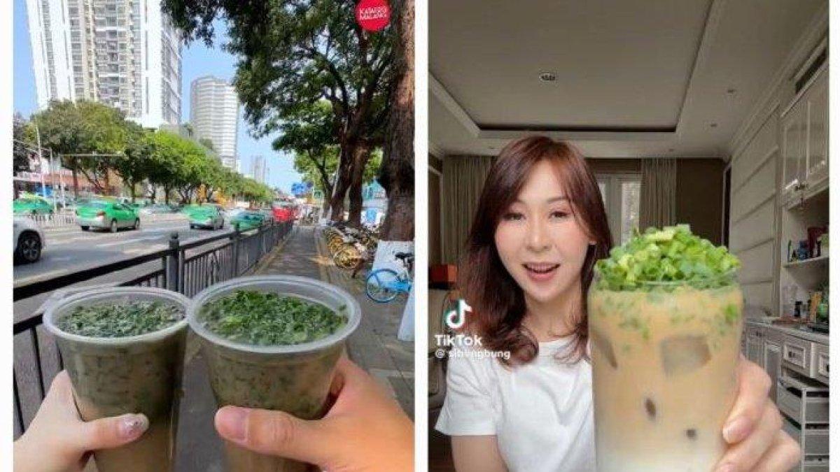 Baru-baru ini terdapat minuman yang viral di media sosial dan beberapa kali masuk FYP TikTok. Minuman tersebut yaitu es kopi yang dicampur daun bawang.