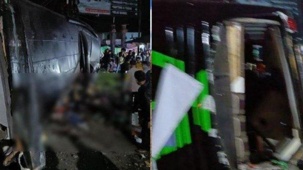 Berikut kronologi kecelakaan bus pariwisata