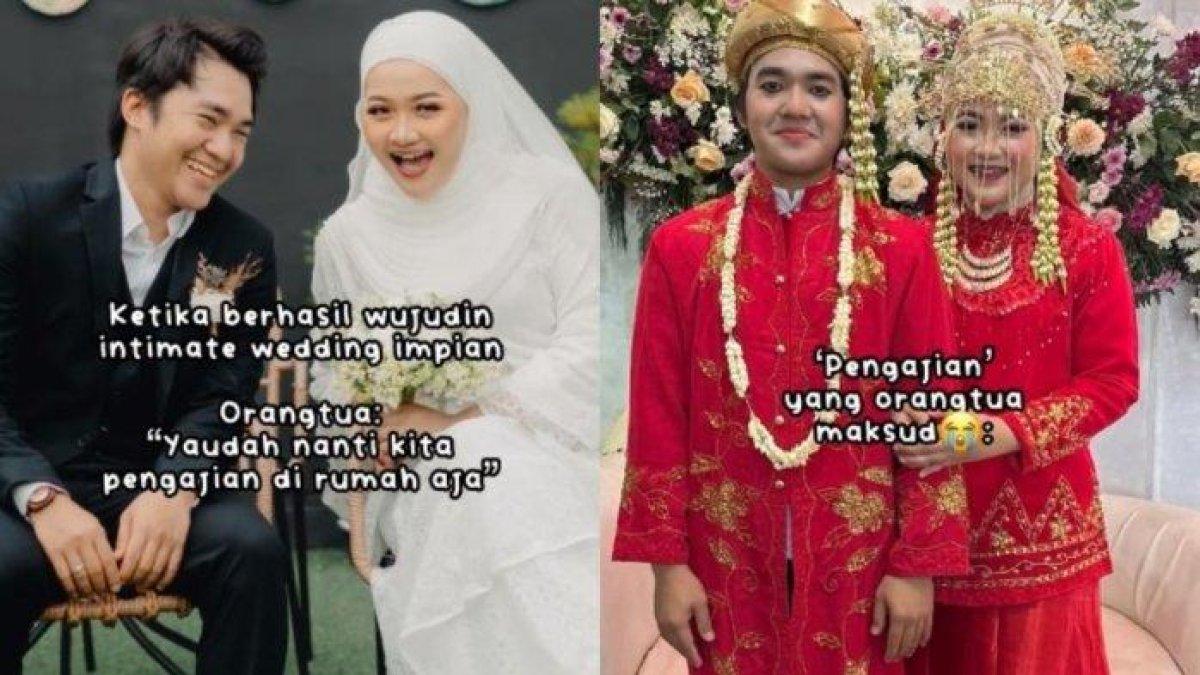 Berniat gelar pernikahan sederhana, pengantin di Bogor ini curhat ternyata dijebak orangtua.