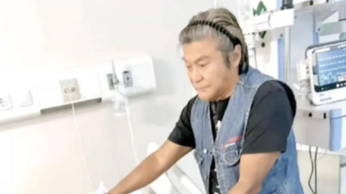 Betharia Sonata dilarikan ke rumah sakit