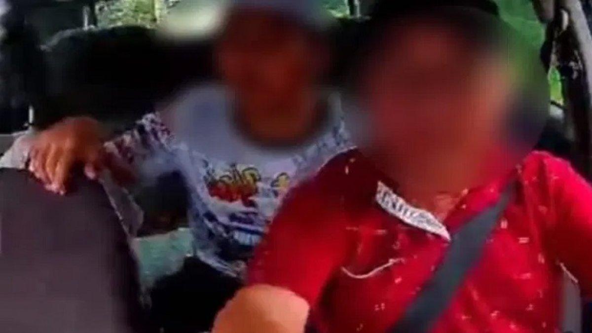 Bocah itu awalnya minta pinjam uang ke kakek sopir taksi online.