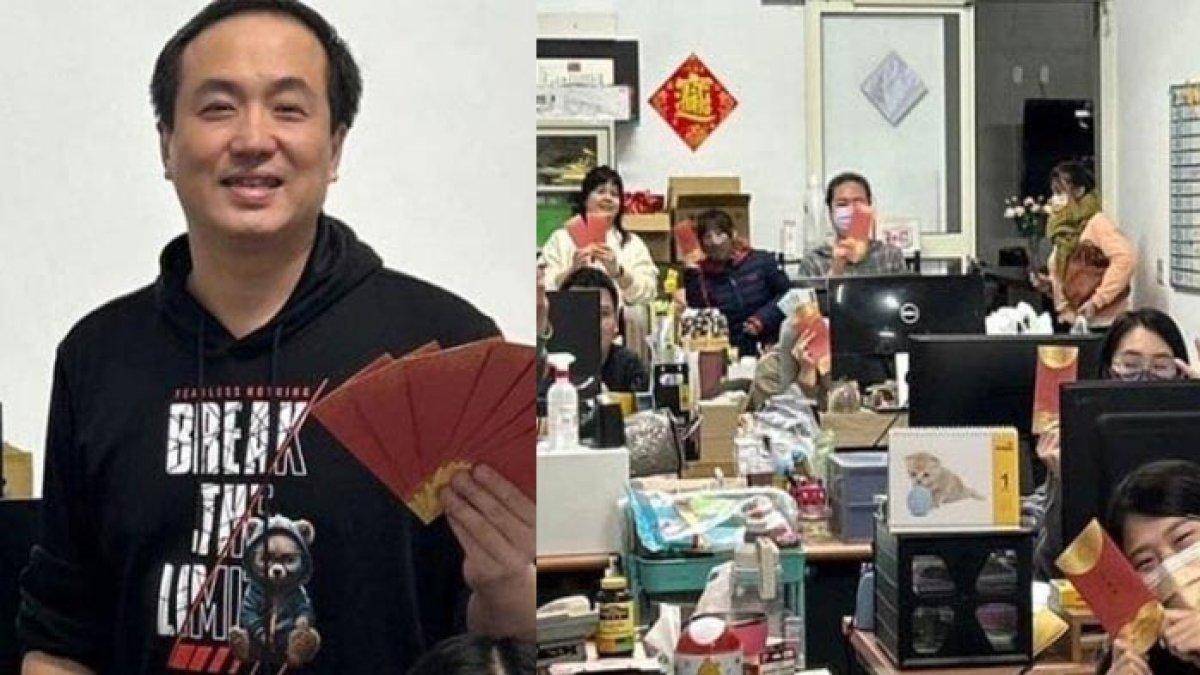 Bos bagi-bagi uang Rp 5 juta ke setiap karyawannya