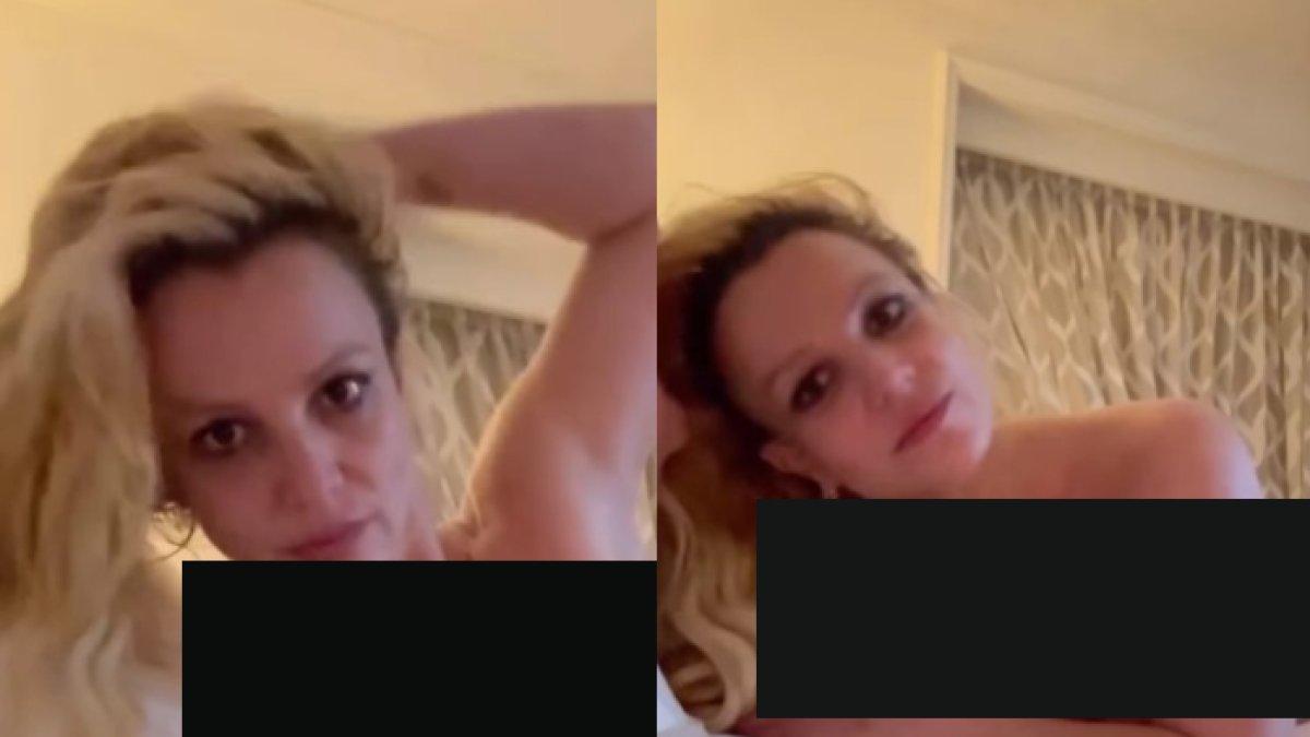 Britney Spears unggah video topless