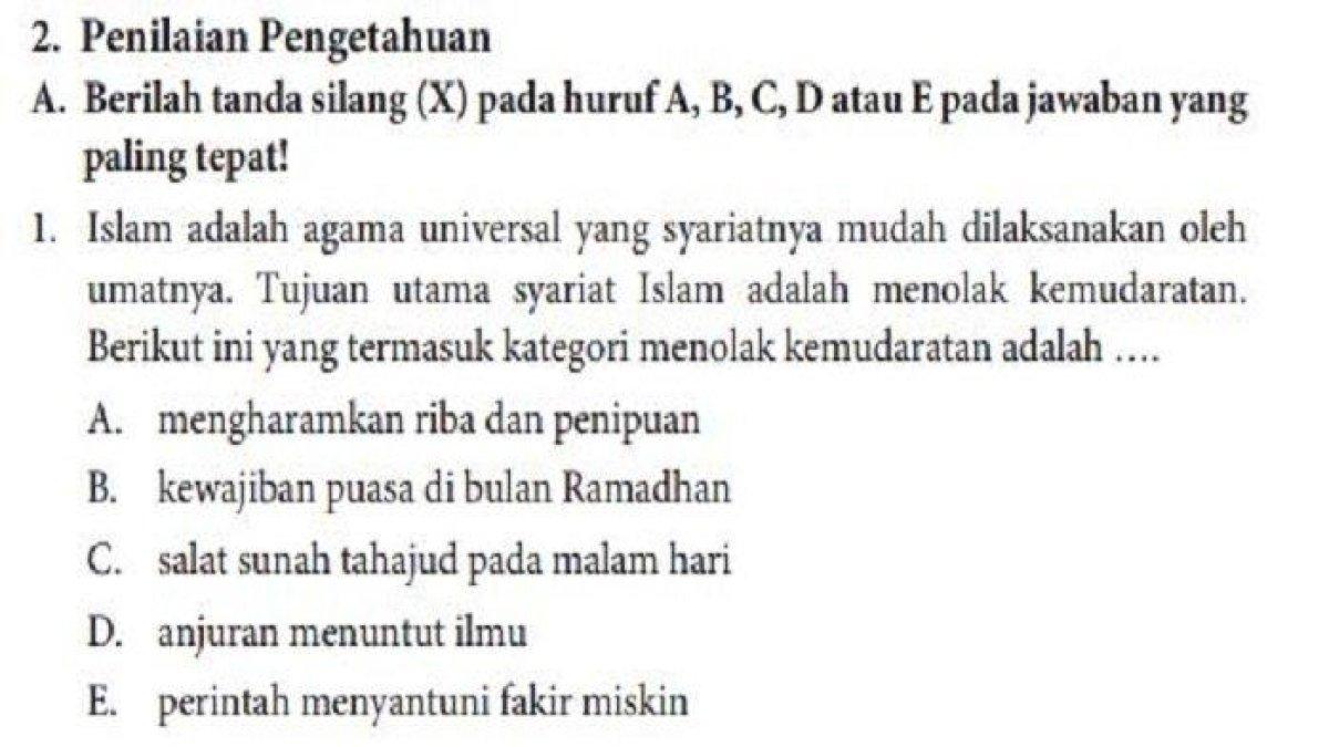 Buku PAI Kelas 10 Halaman 258 Nomor 1 - Berikut kunci jawaban mata pelajaran Pendidikan Agama Islam (PAI) kelas 10 halaman 258-262 Kurikulum Merdeka.