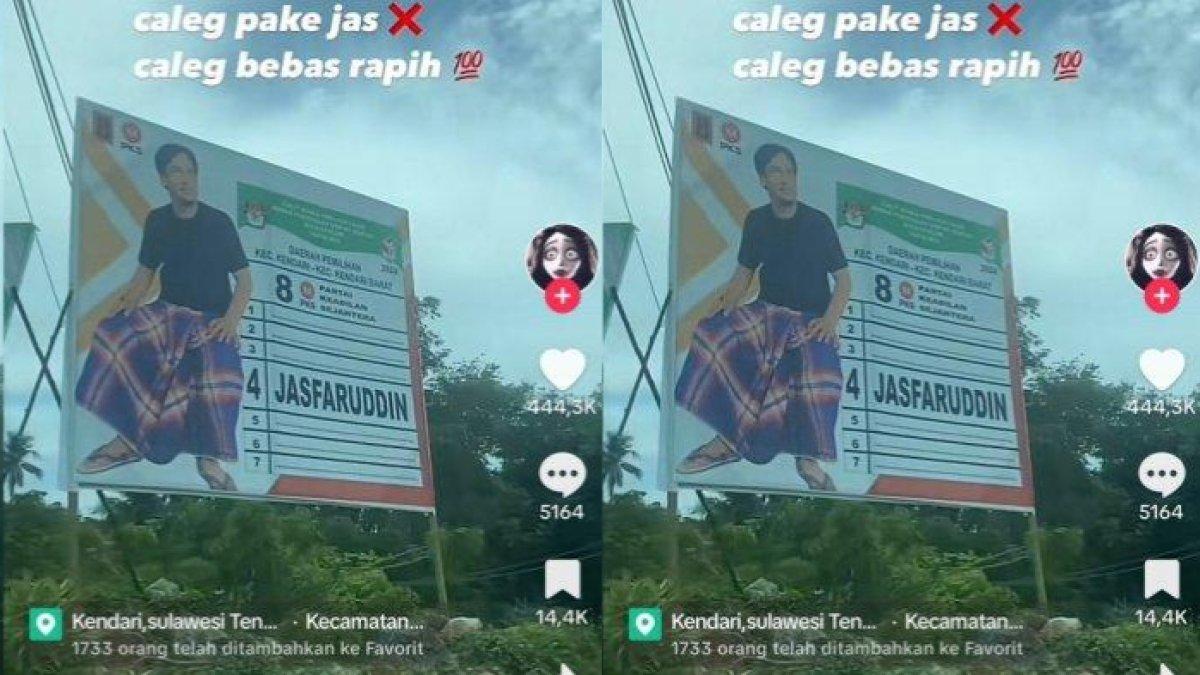 Caleg di Kendari viral gegara kenakan kostum petugas ronda