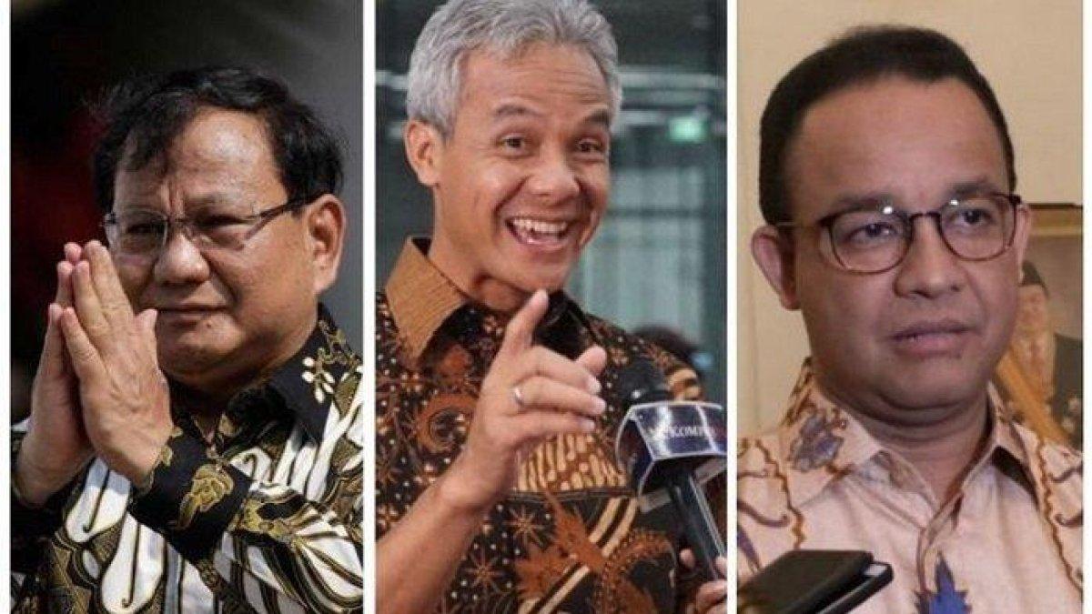 Calon Presiden 2024, ada Prabowo Subianto, Ganjar Pranowo, dan Anies Baswedan
