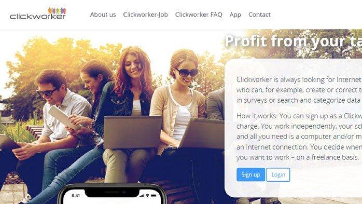 Cara Menghasilkan Uang Clickworker